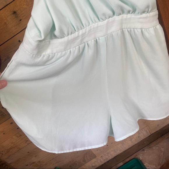 Bardot Seafoam Elegant Romper - Picture 5 of 6